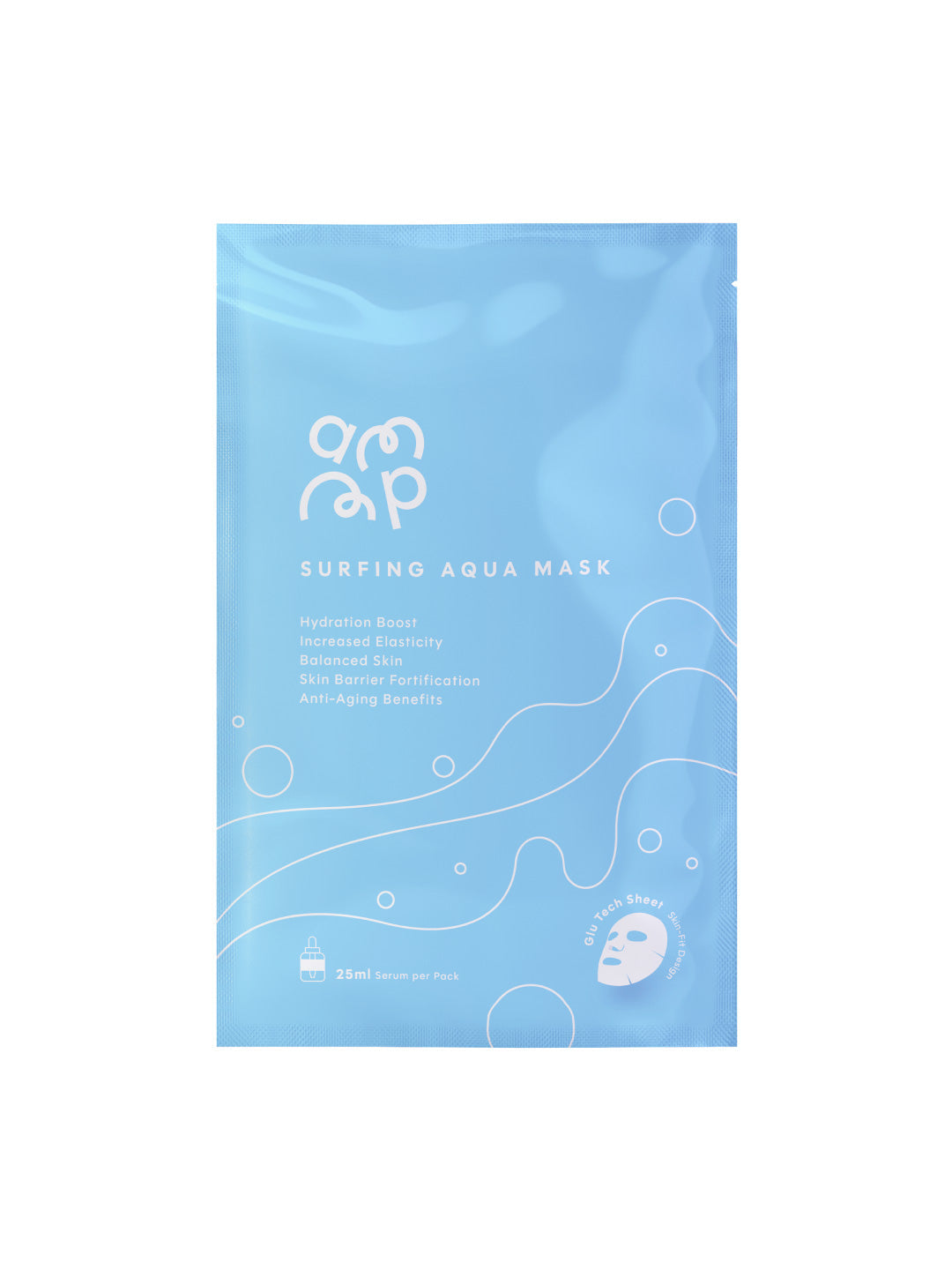 【🎁 GIFT】Surfing Aqua Mask with Ceramides and Amino Acids 1pc